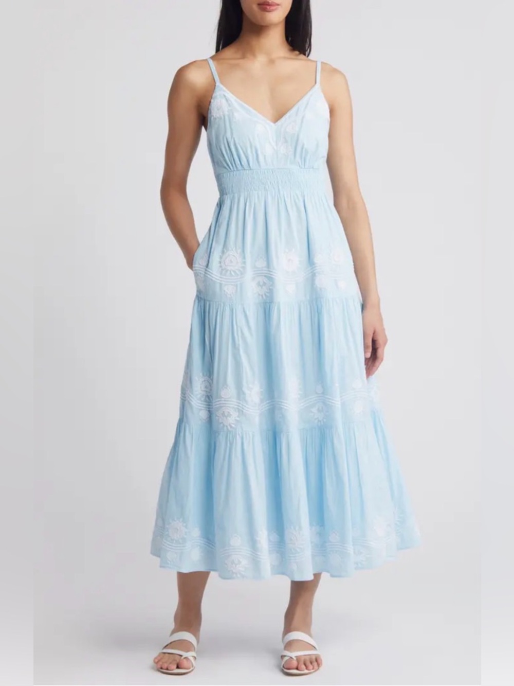 Lilly Pulitzer Aviry Embroidered Midi Dress